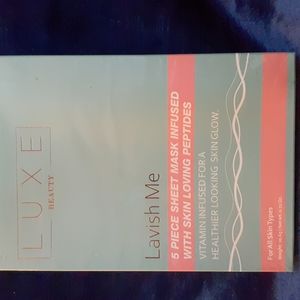 Luxe Beauty - Lavish Me 5 piece face mask